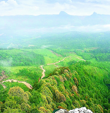 在充满希望和信心的村庄里