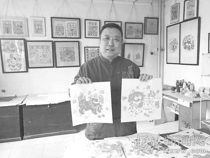 临汾:新春送福让传统花开争艳