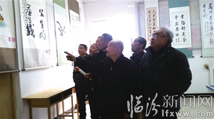 襄汾县大邓村第四届乡贤艺人交流暨“不忘初心 牢记使命”书画展小记