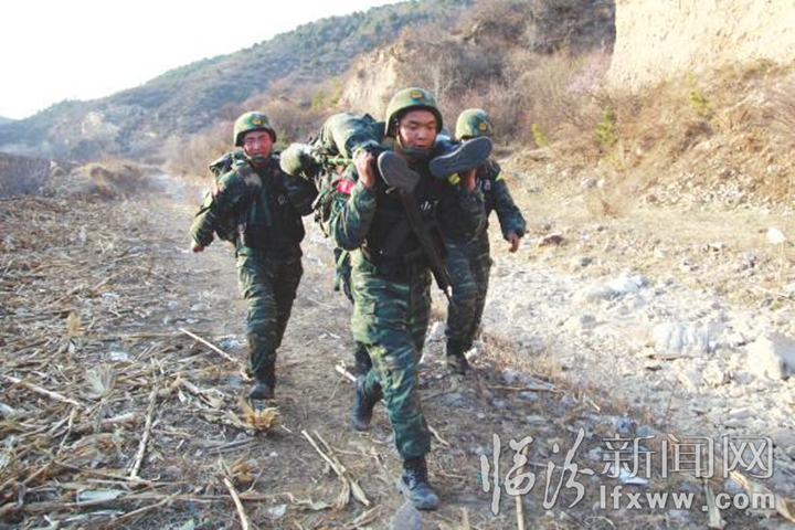 武警临汾支队第一季度“魔鬼周”极限训练掠影