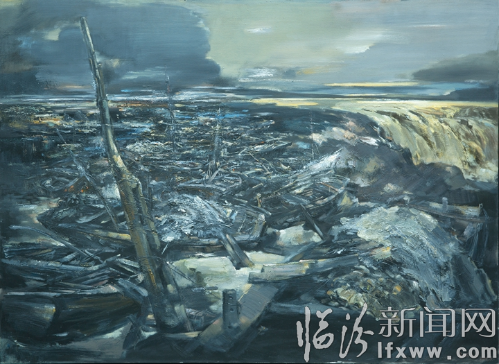 金小民绘画作品展在山西师大文理学院举行