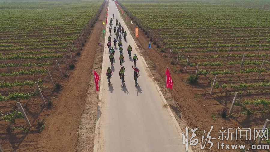 襄汾县:东山骑行,快乐五一