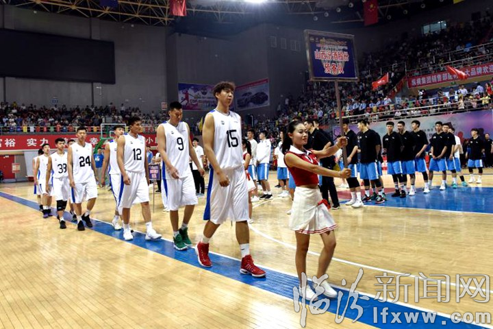 “纵横杯”CBA俱乐部预备队比赛激战乡宁