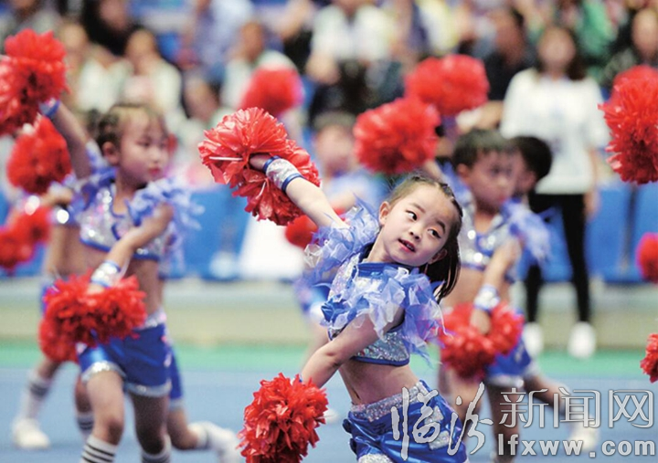 助力旅发大会 全国啦啦操联赛(临汾站)比赛掠影