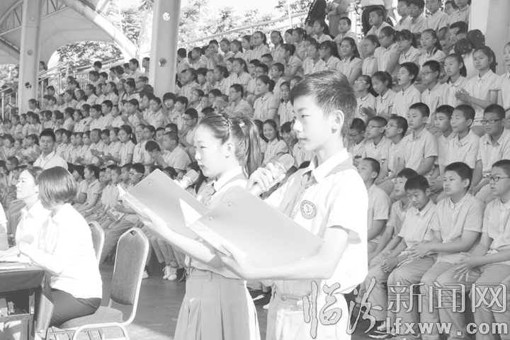 儿童节 临汾多个校园营造文化氛围