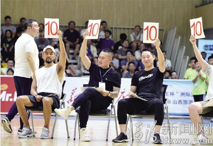 临汾:洲际篮球鏖战平阳