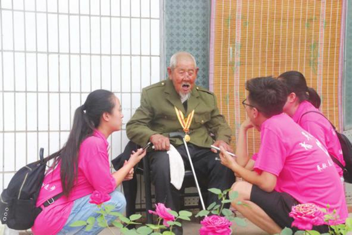 师大学子寻访红色记忆