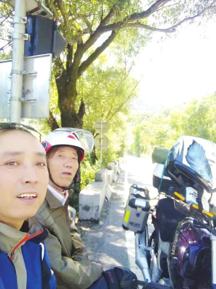 侯马周胜虎:带着老爸去骑行 感受匠人一腔情怀