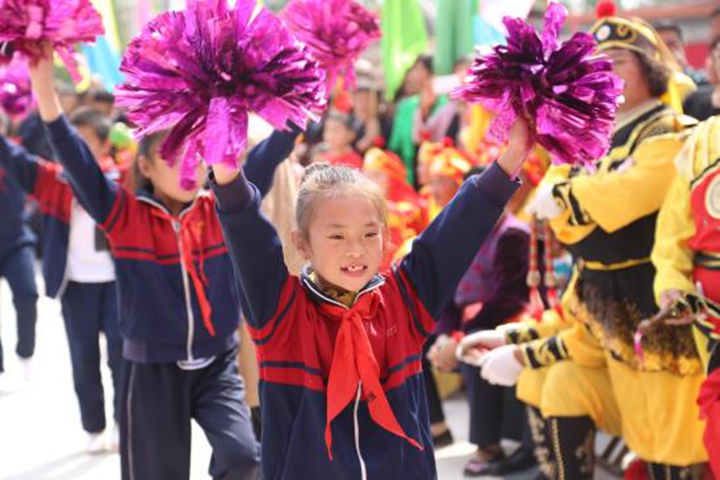 尧都区金殿镇峪口村首届农民文化节开幕啦