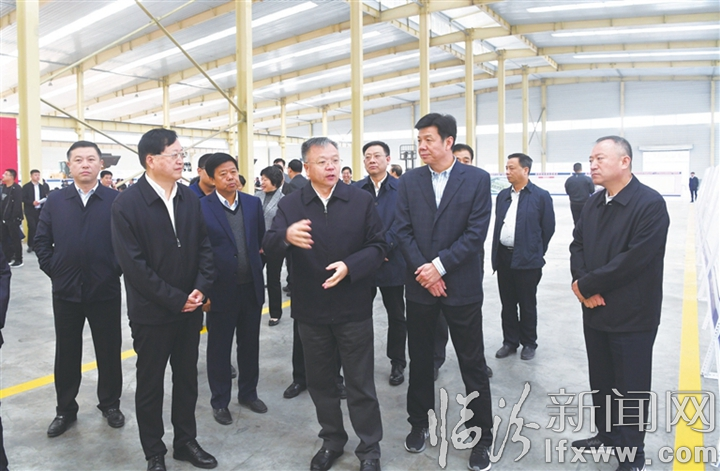 临汾举行转型项目建设年集中开工活动