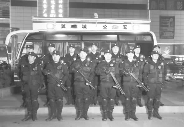 翼城警方多措并举保春节平安