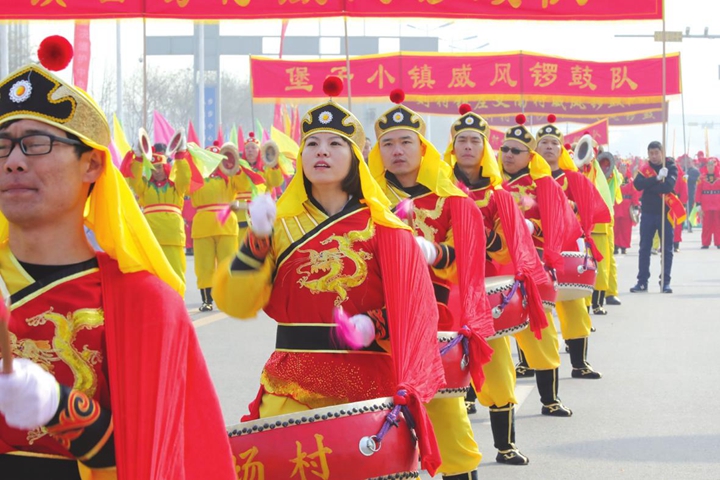 尧都区刘村镇:锣鼓喧天闹元宵