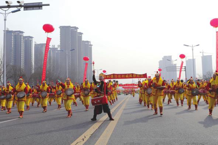 尧都区刘村镇:锣鼓喧天闹元宵