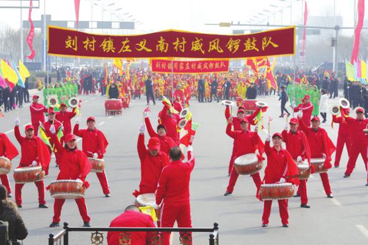 尧都区刘村镇:锣鼓喧天闹元宵