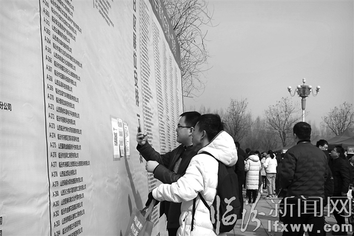 临汾2019年春季人才招聘大会掠影