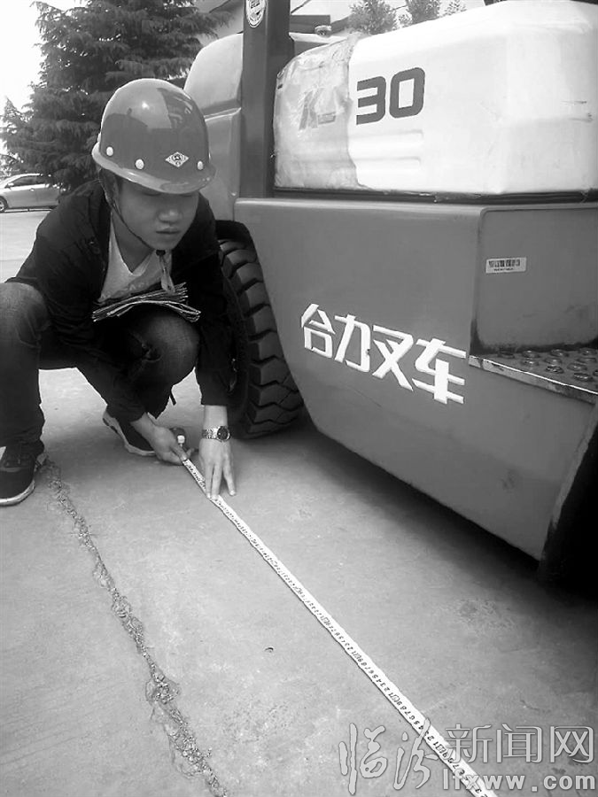 临汾市特检所对山西汤荣机动车辆进行检验