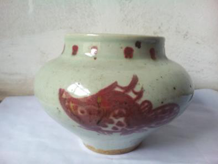 临汾刘师傅:这“釉里红”咋就成赝品了