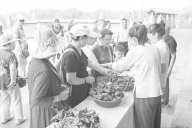 端午节 粽味香飘洪洞大槐树