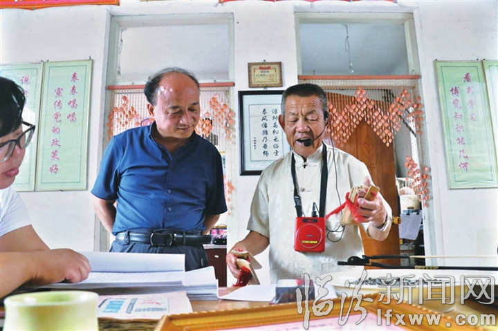 古县八旬老人卫乃忠的文化养生经