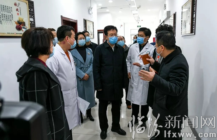 董一兵在霍州市调研新型冠状病毒感染的肺炎疫情防控工作