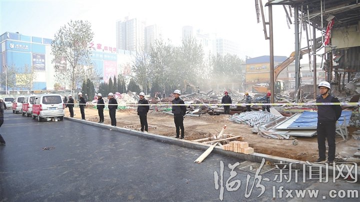 临汾靓城提质“三拆”工作纪实