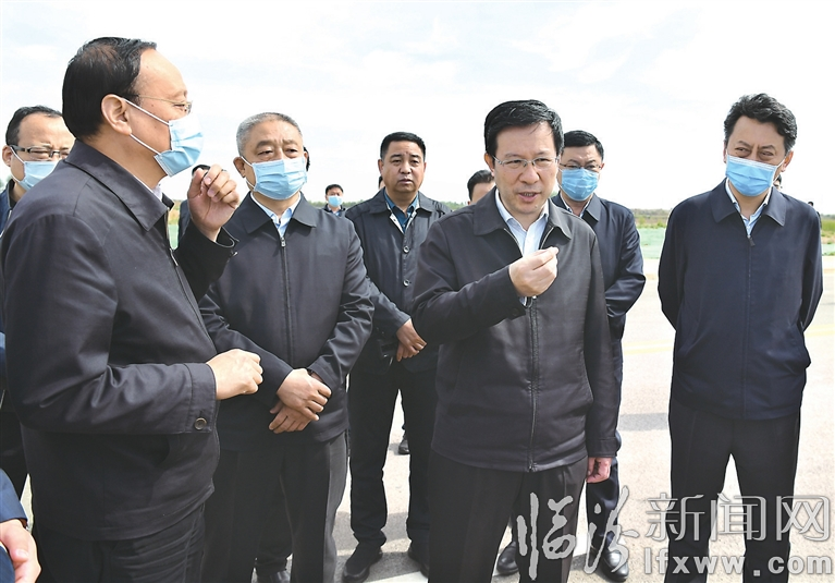 董一兵在尧都区调研开发区建设、重点项目建设、采石场专项整治等工作