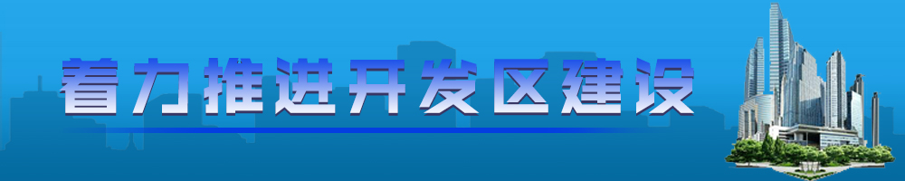 着力推进开发区建设