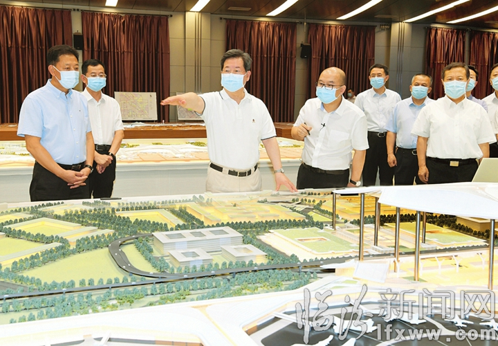 楼阳生在山西航产集团现场办公时强调 以文化自信历史眼光设计建设太原武宿国际机场第三航站楼