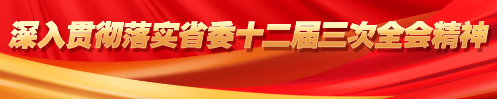 深入贯彻落实省委十二届三次全会精神