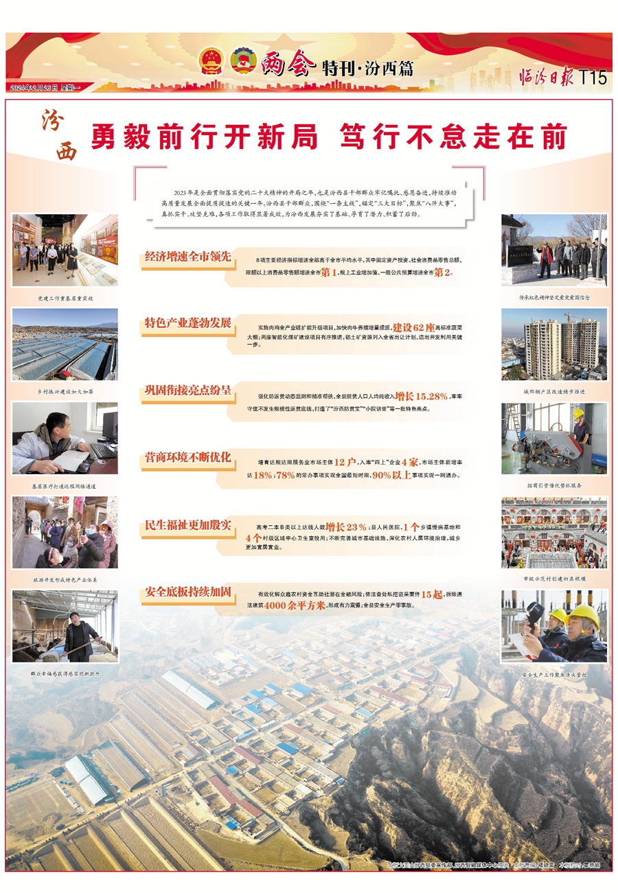 汾西：勇毅前行开新局 笃行不怠走在前