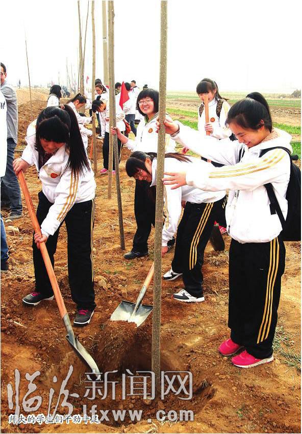 师大的学生们干劲十足