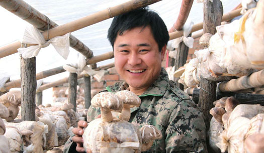 收获的喜悦荡漾在孙涛的脸上