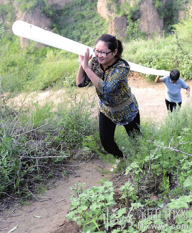 干起农活有板有眼