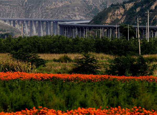 美丽新隰县 喜通高速路（3张）