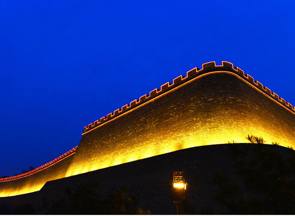 古城公园夜景（8张）