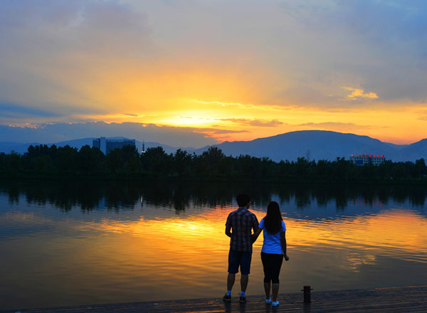滨河黄昏（14张）