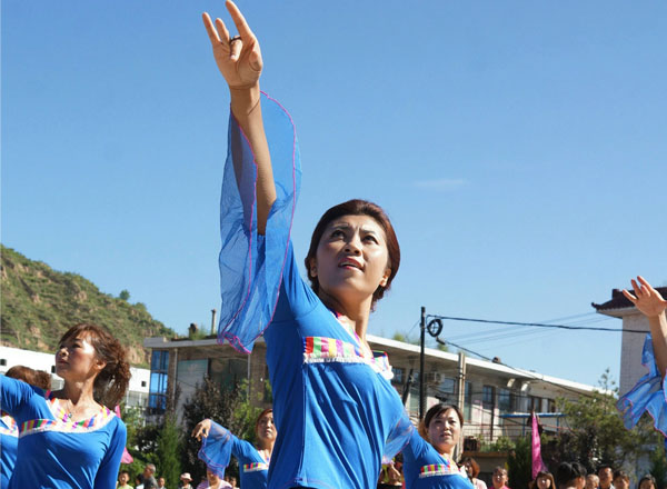 隰县乡村“奥运会”（9张）