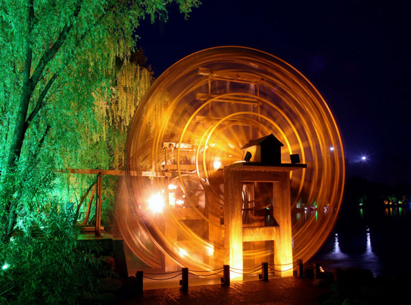 水车·夜（6张）