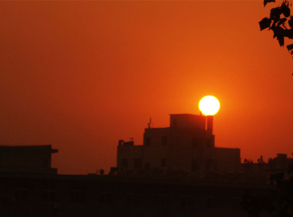 日升月落（2张）