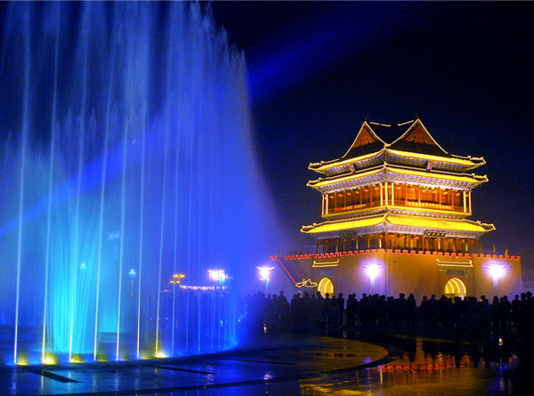 鼓楼夜色（4张）