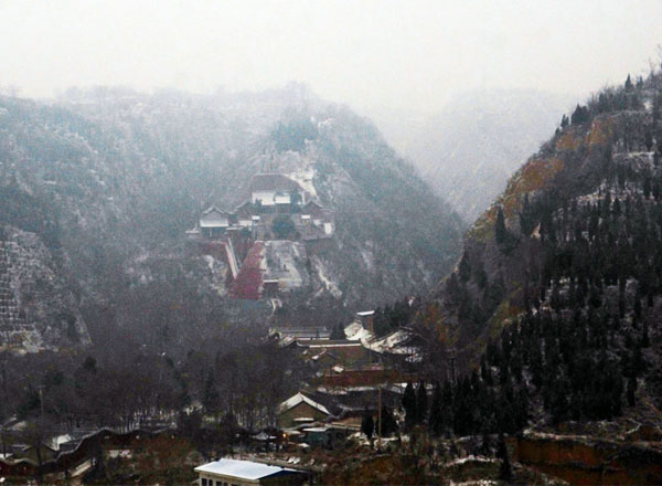 隰县：佛国漫舞飞天雪（7张）