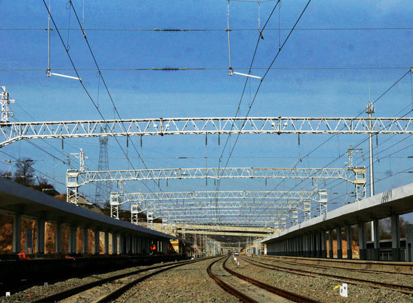 中南铁路隰县站掠影（5张）