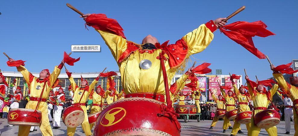 8支威风锣鼓队丁陶广场来竞技