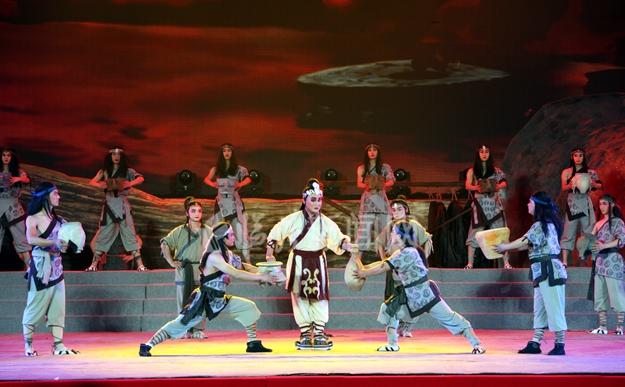 大型音乐舞蹈史剧《尧颂》侧记