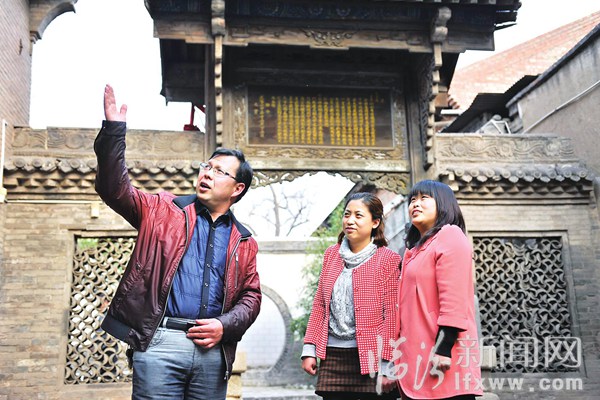 襄汾县丁村民俗博物馆以良好的形象迎接八方游客