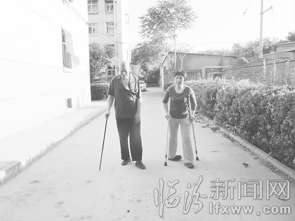 因为爱,翼城残疾人周爱玲用双拐撑起一个苦难的家