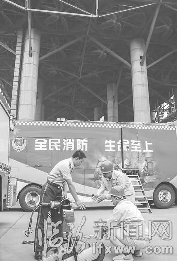 尧都区消防演练进企业