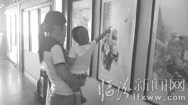 书画辉映 汾河畔翰墨飘香