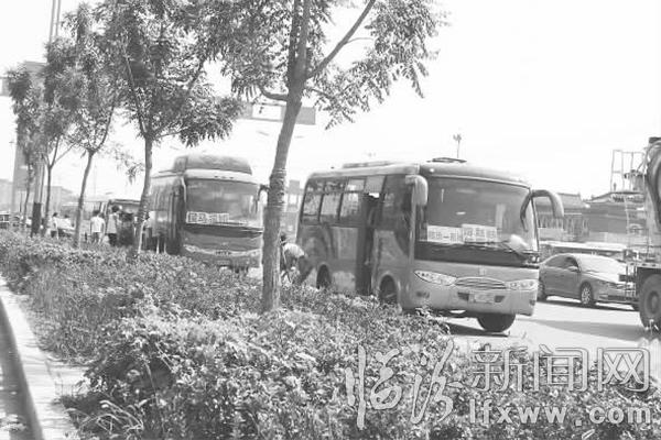 尧庙汽车站站外揽客乱象丛生