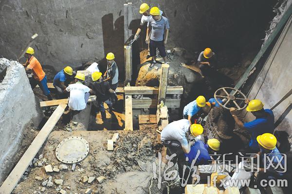 “30岁”老阀门被更换